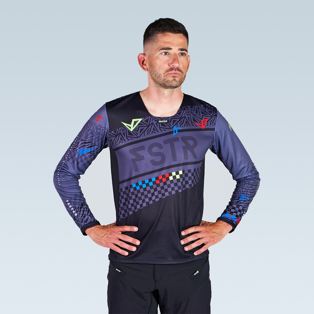 Camiseta m. larga Enduro Rock Nitrate