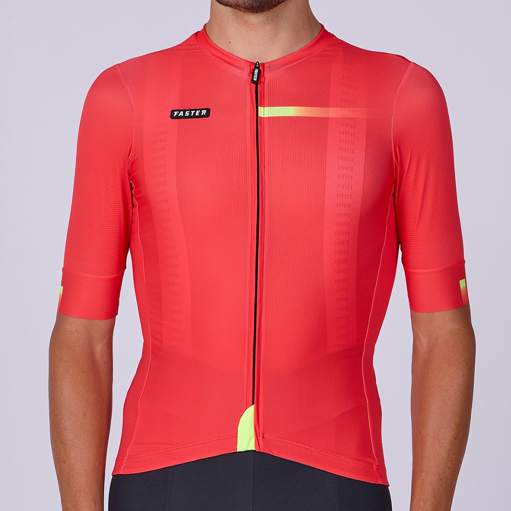 Maillot m. corta Supreme Rosso